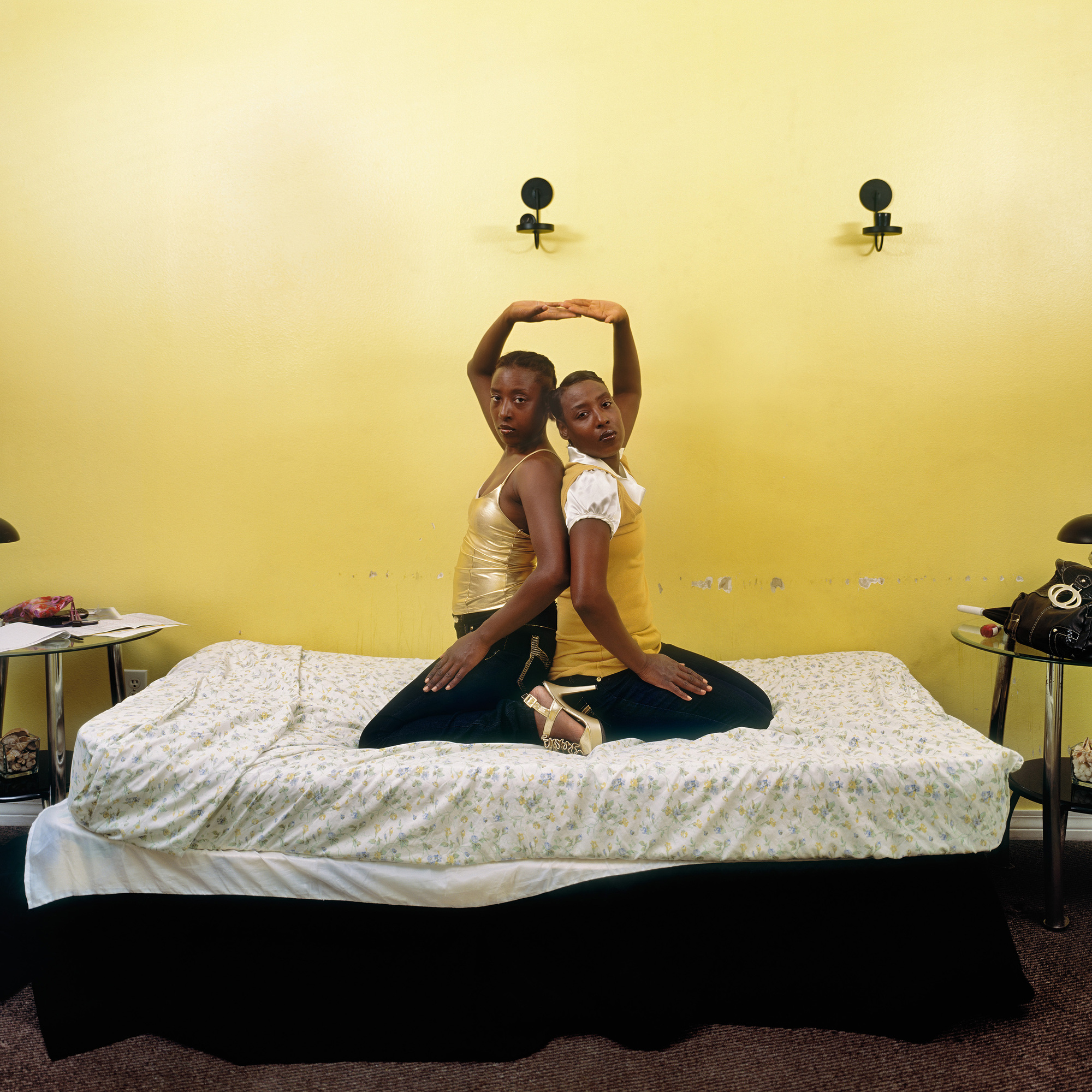Deana Lawson (American, b. 1979). Roxie and Raquel. 2010. Pigmented inkjet print, 34 3/4 × 43 5/8ʺ (88.3 × 110.8 cm). Fund for the Twenty-First Century. © 2016 Deana Lawson