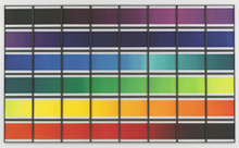 Olafur Eliasson. <i>The Colour Spectrum Series</i>. 2005. Forty-eight framed photogravures, each: 13 9/16 x 17 15/16" (34.5 x 45.5 cm). Publisher and printer: Niels Borch Jensen, Copenhagen. Edition: 18. The Museum of Modern Art, New York. Riva Castleman Endowment Fund. © 2006 Olafur Eliasson