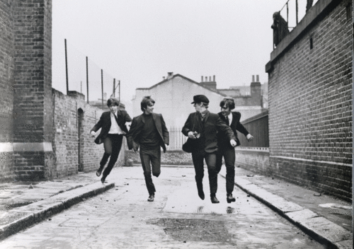 <i>A Hard Day’s Night.</i> 1964. Great Britain. Directed by Richard Lester