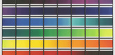 Olafur Eliasson. <i>The Colour Spectrum Series</i>. 2005. Forty-eight framed photogravures, each: 13 9/16 x 17 15/16" (34.5 x 45.5 cm). Publisher and printer: Niels Borch Jensen, Copenhagen. Edition: 18. The Museum of Modern Art, New York. Riva Castleman Endowment Fund. © 2006 Olafur Eliasson