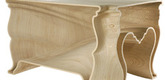 Demakersvan (est. 2004), Jeroen Johan Verhoeven. <i>Cinderella Table</i>. 2004. Birch, 31 1/2 x 52 x 40" (80 x 132.1 x 101.6 cm). Gift of Marie-Josée Kravis in honor of Patricia Phelps de Cisneros