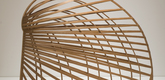 Martin Puryear. <i>Bower.</i> 1980. Sitka spruce and pine, 64" x 7' 10 3/4" x 26 5/8" (162.6 x 240.7 x 67.6 cm). Smithsonian American Art Museum, Washington D.C. Museum purchase made possible through the Luisita L. and Franz H. Denghausen Endowment, Alexander Calder, Frank Wilbert Stokes, and the Ford Motor Company. Photograph by Richard Barnes. &copy; 2007 Martin Puryear
