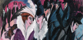 Ernst Ludwig Kirchner. <i> Street, Berlin (Stra&szlig;e, Berlin).</i> 1913. Oil on canvas, 47 1/2 x 35 7/8" (120.6 x 91.1 cm). The Museum of Modern Art. Purchase. &copy; 2008 Ingeborg and Dr. Wolfgang Henze-Ketterer, Wichtrach/Bern