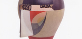 Sophie Taeuber-Arp. <em>Untitled (Dada Head)</em>. 1920. Oil on turned wood, h. 11 9/16" (29.4 cm). Centre Pompidou, Mus&eacute;e national d'art moderne-Centre de cr&eacute;ation industrielle, Paris. Purchase, 2003. CNAC/MNAM/Dist. R&eacute;union des Mus&eacute;es Nationaux/Art Resource, NY. &copy; 2006 Sophie Taeuber-Arp/Artists Rights Society (ARS), New York/VG Bild-Kunst, Bon
