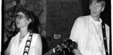 Stephanie Chernikowski. <i>Sonic Youth.</i> 1983. Black-and-white photograph, 11 x 17" (27.9 x  43.2 cm). The Museum of Modern Art Library. Gift of the artist