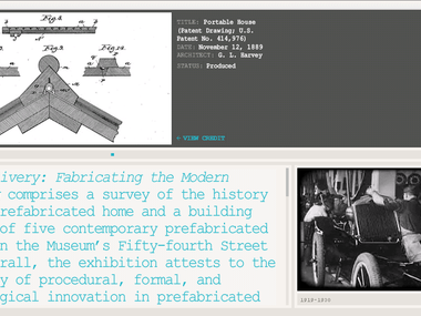 Interactives: Screenshot from <i>Home Delivery: Fabricating the Modern Dwelling</i>, 2008