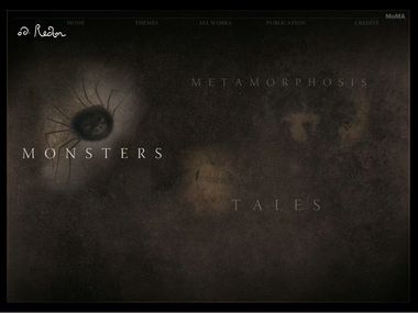 Interactives: Screenshot from <i>Beyond the Visible Odilon Redon</i>, 2005