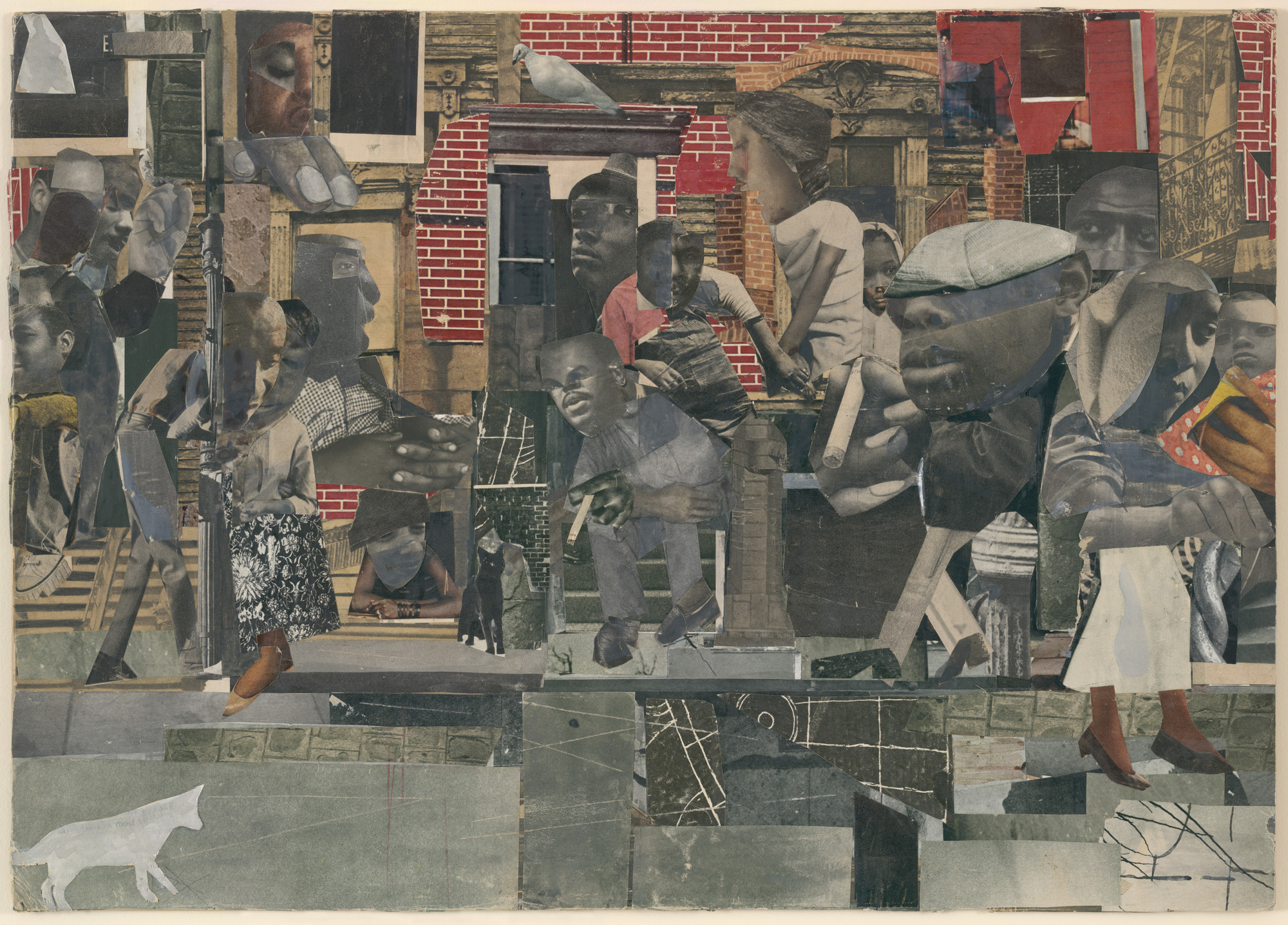 Image result for the dove by romare bearden