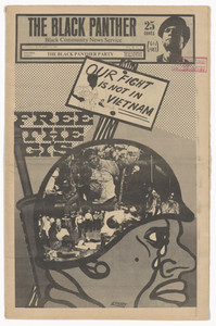 The Black Panther Newspaper, vol. 3, no. 22 (Our fight is not in Vietnam)