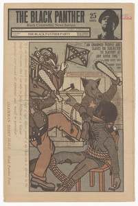 The Black Panther Newspaper, vol. 3, no. 29 (An unarmed people are slaves or subjected to slavery at any given time)