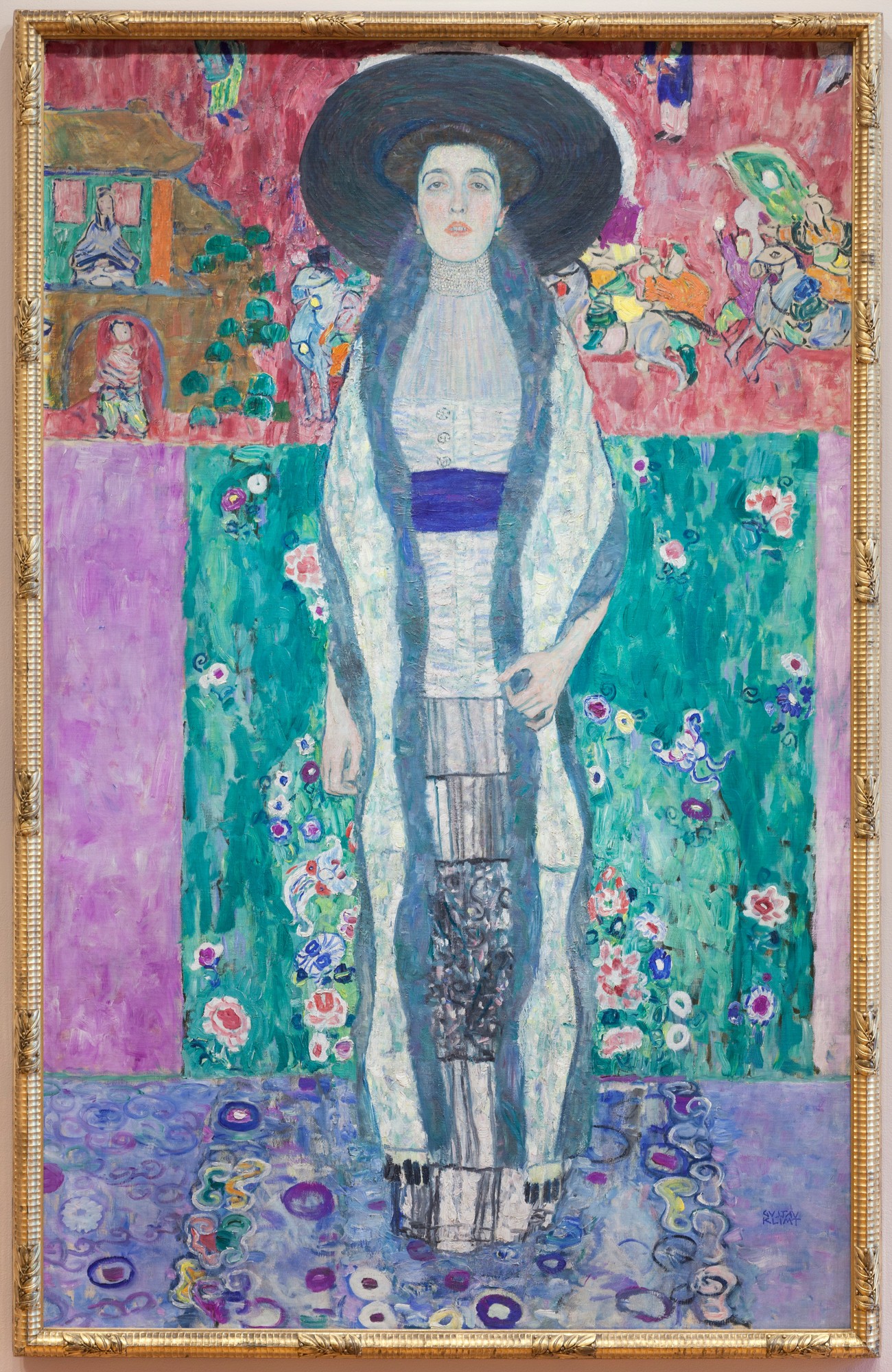 Gustav Klimt s Adele Bloch Bauer II MoMA