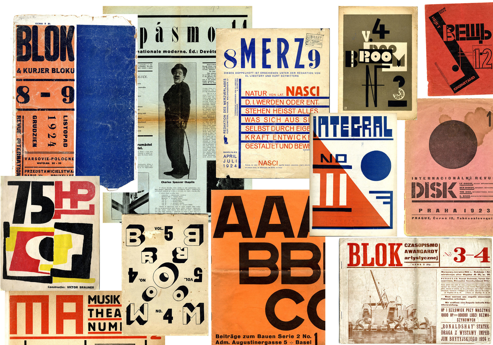 THE ELECTRO-LIBRARY: European Avant-Garde Magazines from the 1920s 