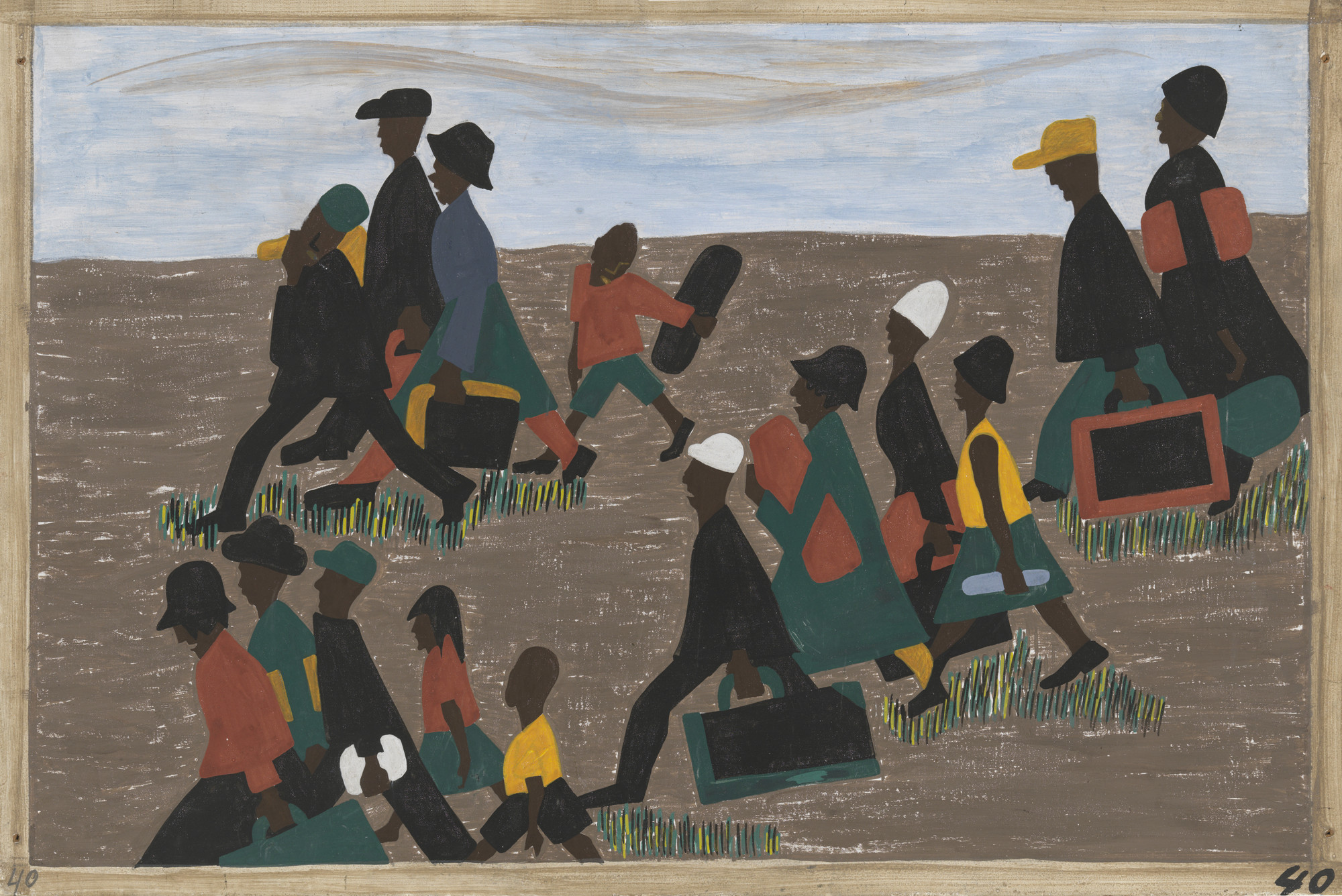 Jacob Lawrence The Migration Series MoMA   28 1942 20 CCCR 