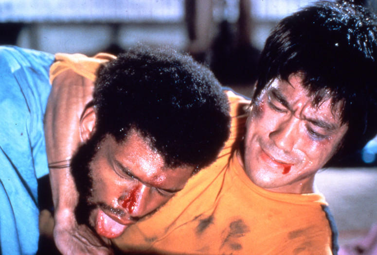 bruce lee game of death fight