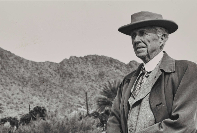 Unknown photographer. Frank Lloyd Wright. n.d. The Frank Lloyd Wright Foundation Archives (The Museum of Modern Art | Avery Architectural &amp; Fine Arts Library, Columbia University, New York)