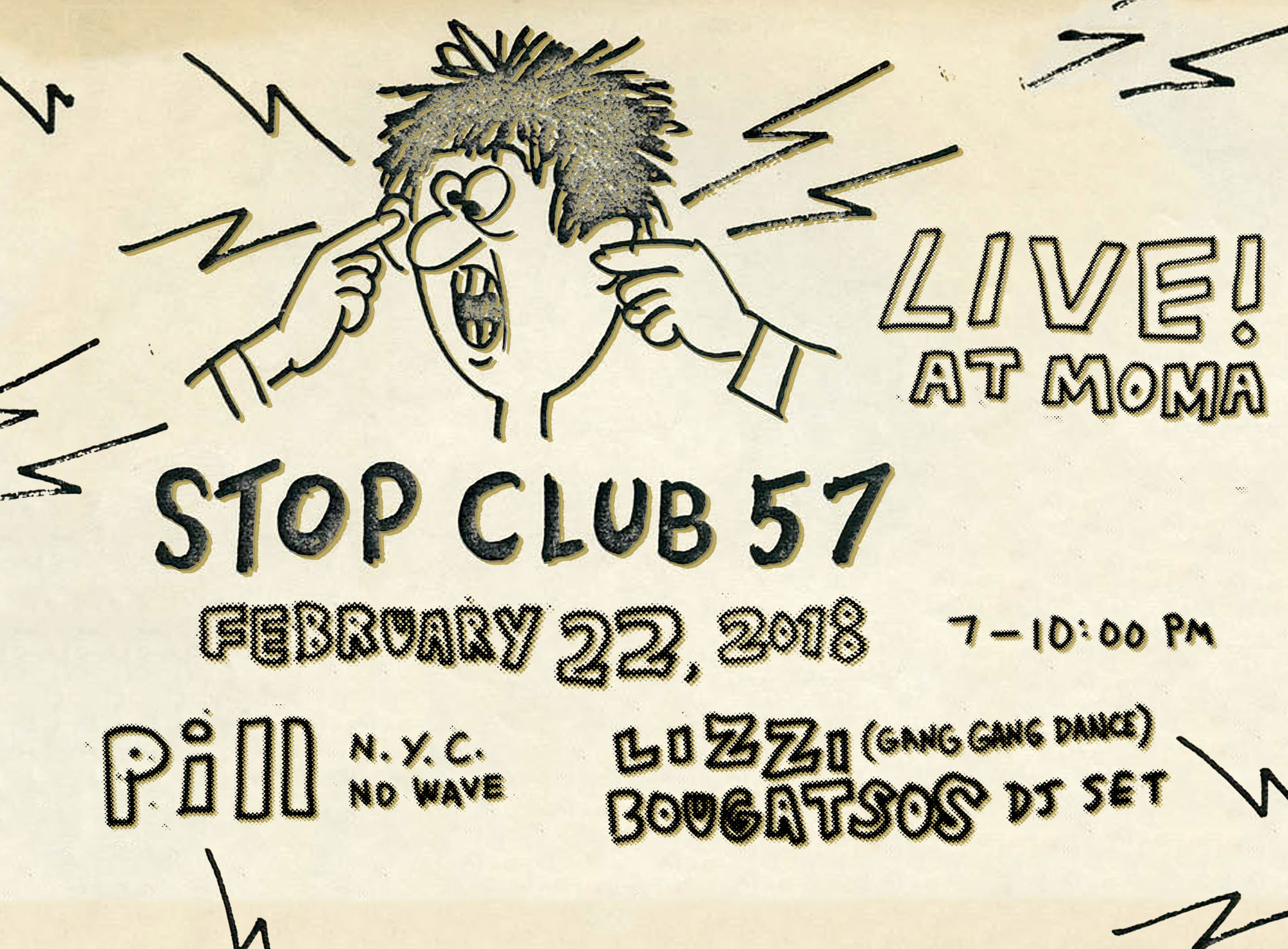 PopRally Presents: STOP CLUB 57 | MoMA