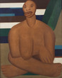 Tarsila do Amaral. A Negra, 1923. Oil on canvas, 39 3/8 x 32 in. (100 x 81.3 cm). Museo de Arte Contemporânea de Universidade de São Paulo. © Tarsila do Amaral Licenciamentos.