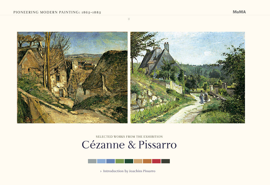 満点の アート・デザイン・音楽 CEZANNE ET PISSARRO dorsay 254p 2006 