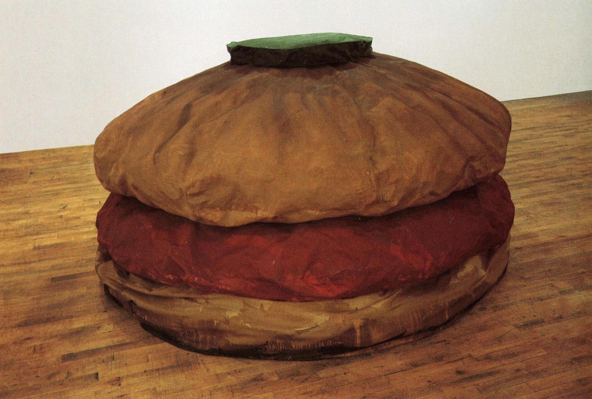 Claes Oldenburg Floor Burger 1962 MoMA   86178 