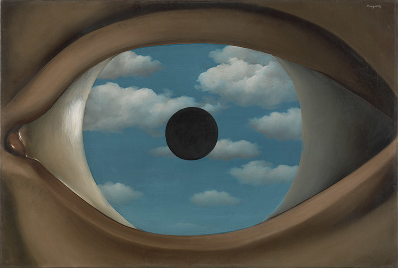 René Magritte. The False Mirror. Paris 1929 | MoMA