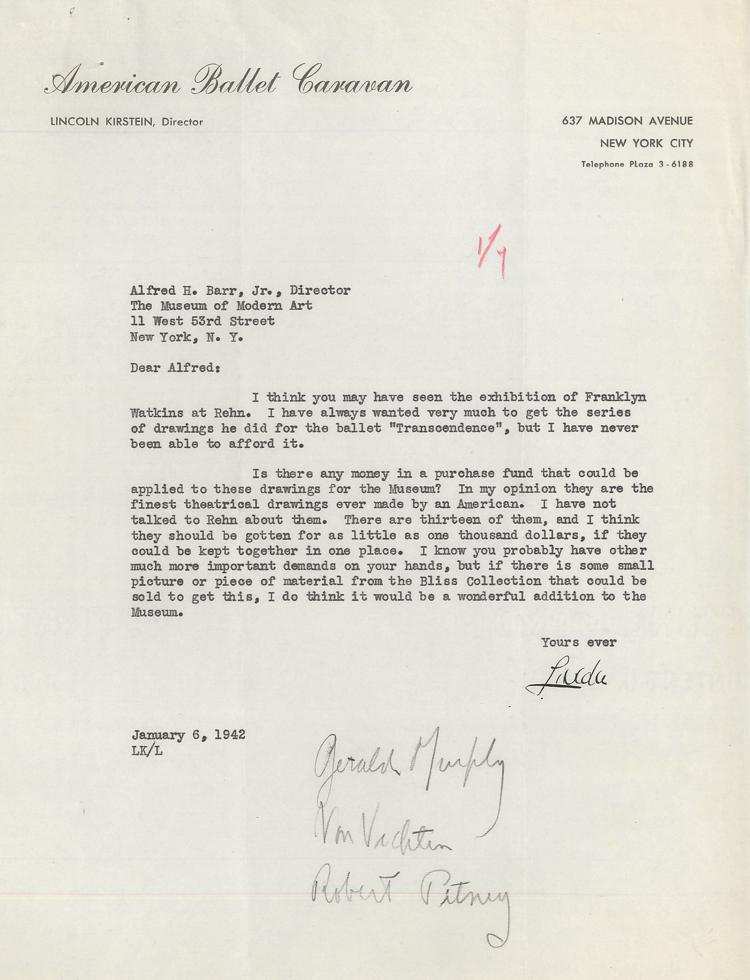 Lincoln Kirstein, Man of Letterheads | Magazine | MoMA