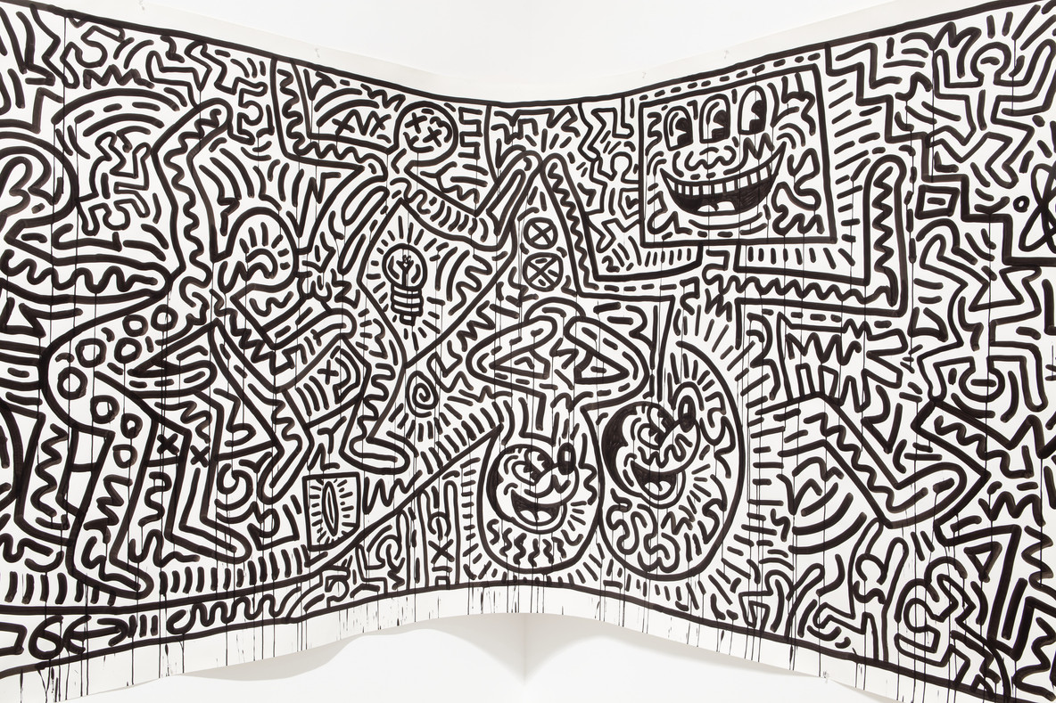Keith Haring. Untitled (detail). 1982