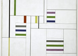 Alfredo Hlito. Ritmos cromáticos III (Chromatic Rhythms III). 1949. Oil on canvas, 39 3/8 × 39 3/8&#34; (100 × 100 cm). The Museum of Modern Art, New York. Gift of Patricia Phelps de Cisneros through the Latin American and Caribbean Fund