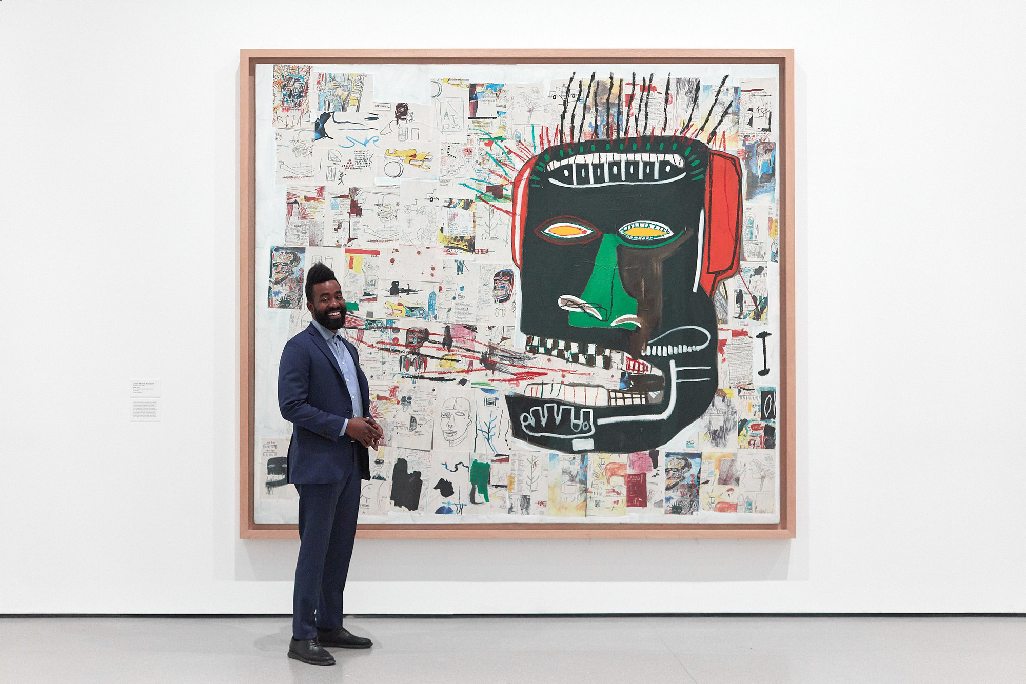 Jean-Michel Basquiat. Glenn. 1985 MoMA
