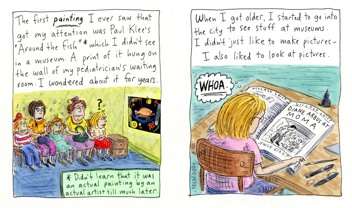 In this panel from Roz Chast's 