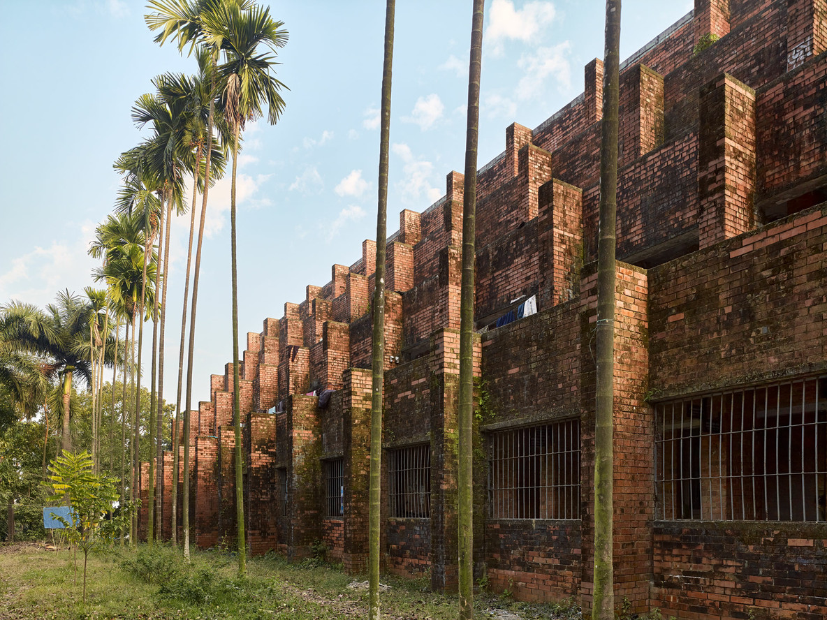 Muzharul Islam. Chittagong University, Chittagong, Bangladesh (formerly East Pakistan). 1965–71. Exterior view. 2020