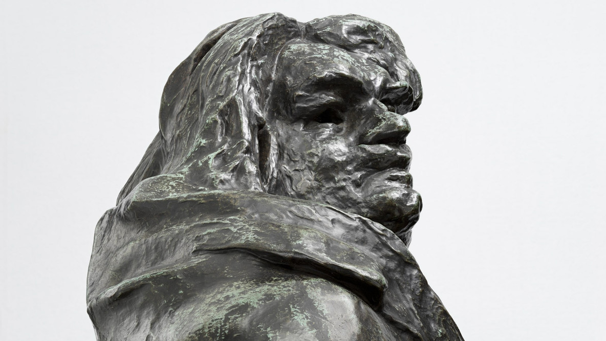 Auguste Rodin. Monument to Balzac. 1898 (cast 1954). Bronze, 9&#39; 3&#34; × 48 1/4&#34; × 41&#34; (282 × 122.5 × 104.2 cm). Presented in memory of Curt Valentin by his friends