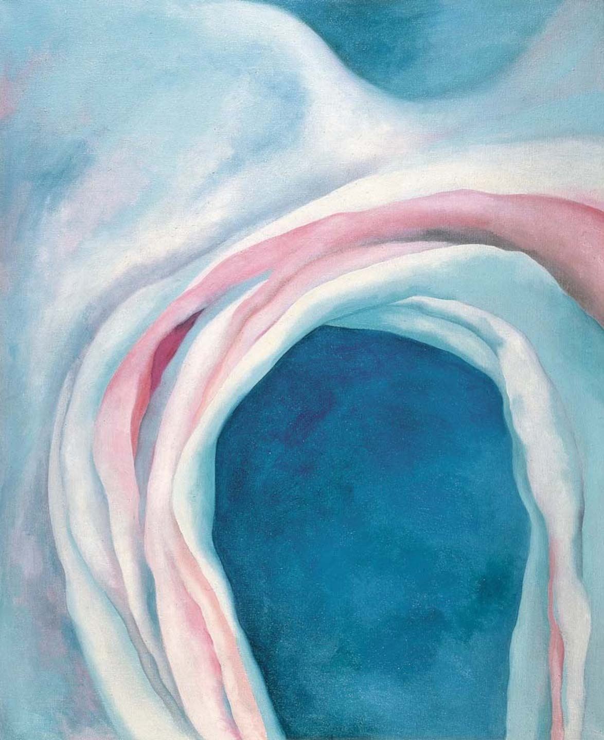 Georgia O Keeffe. Music Pink and Blue No. 1. 1918 MoMA