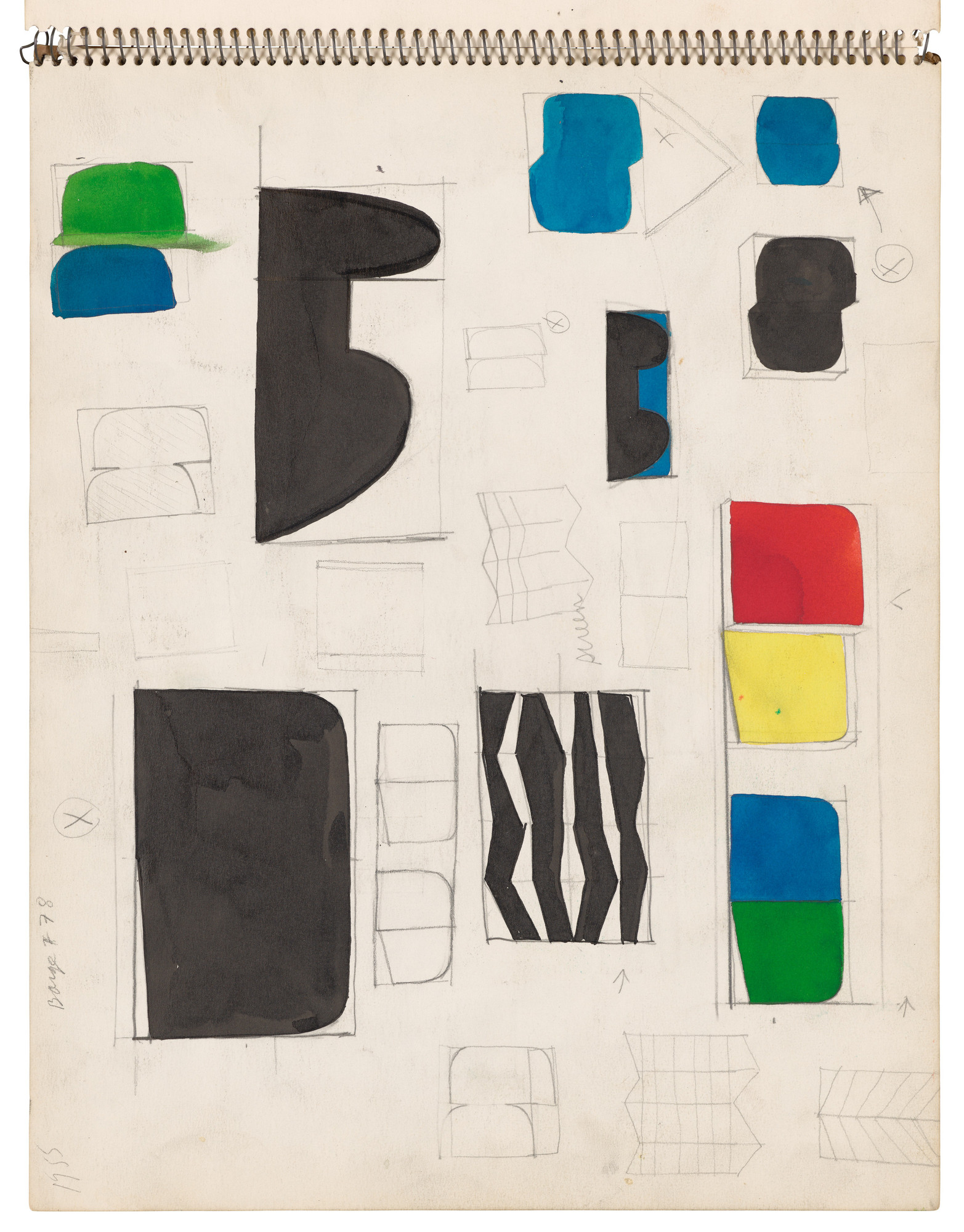 416: Ellsworth Kelly's Sketchbooks | MoMA