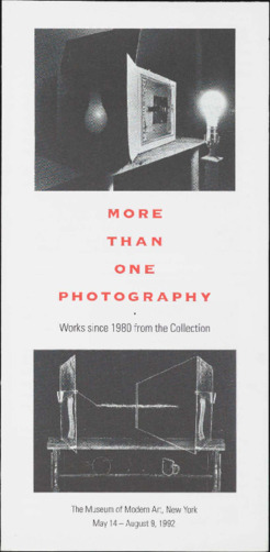 More than One Photography: Works since 1980 from the Collection | MoMA