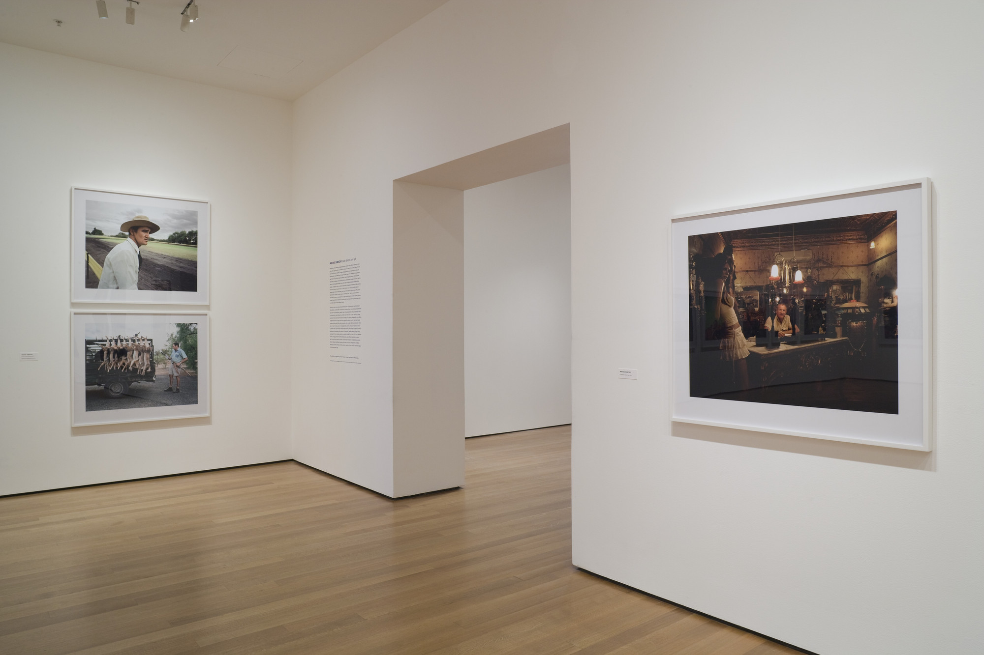 Installation view of the exhibition 