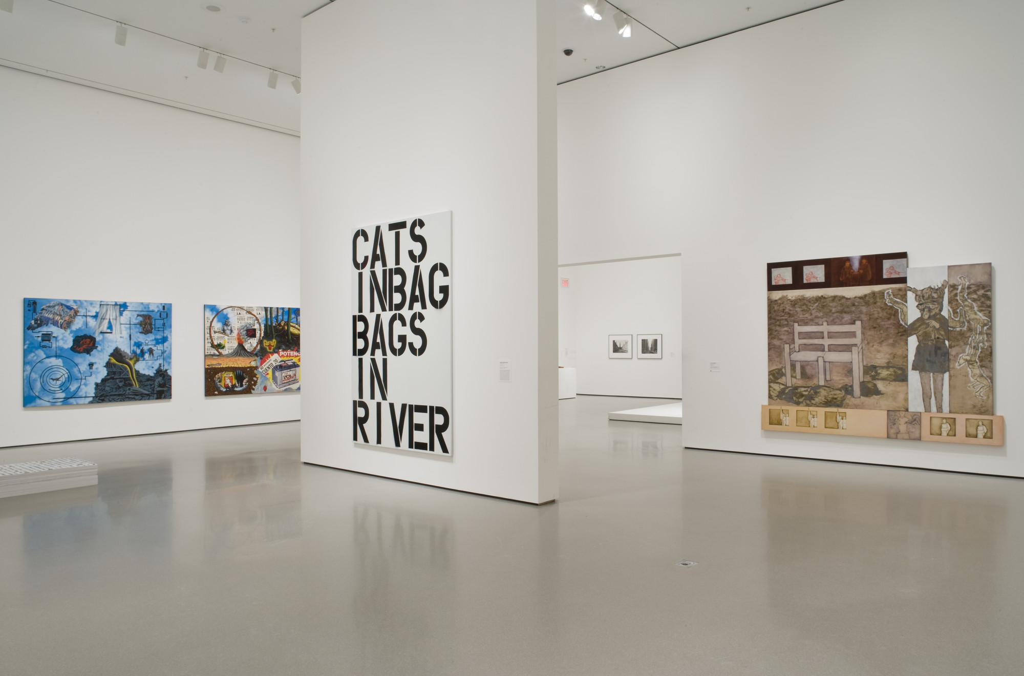 Installation view of the exhibition "Here is Every, Four Decades of