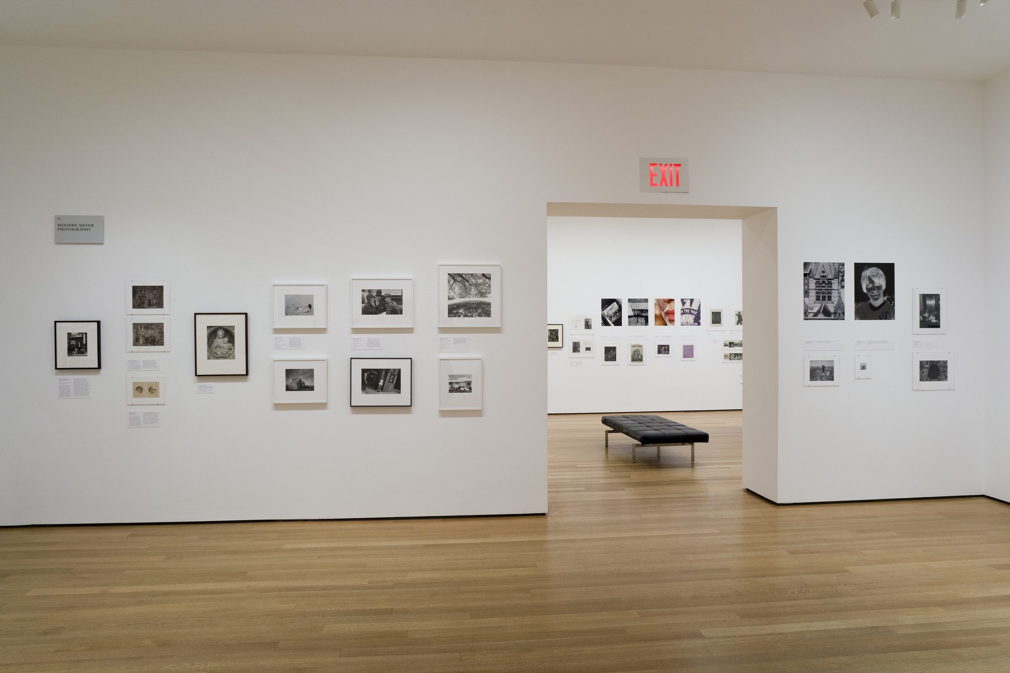 Installation view of 