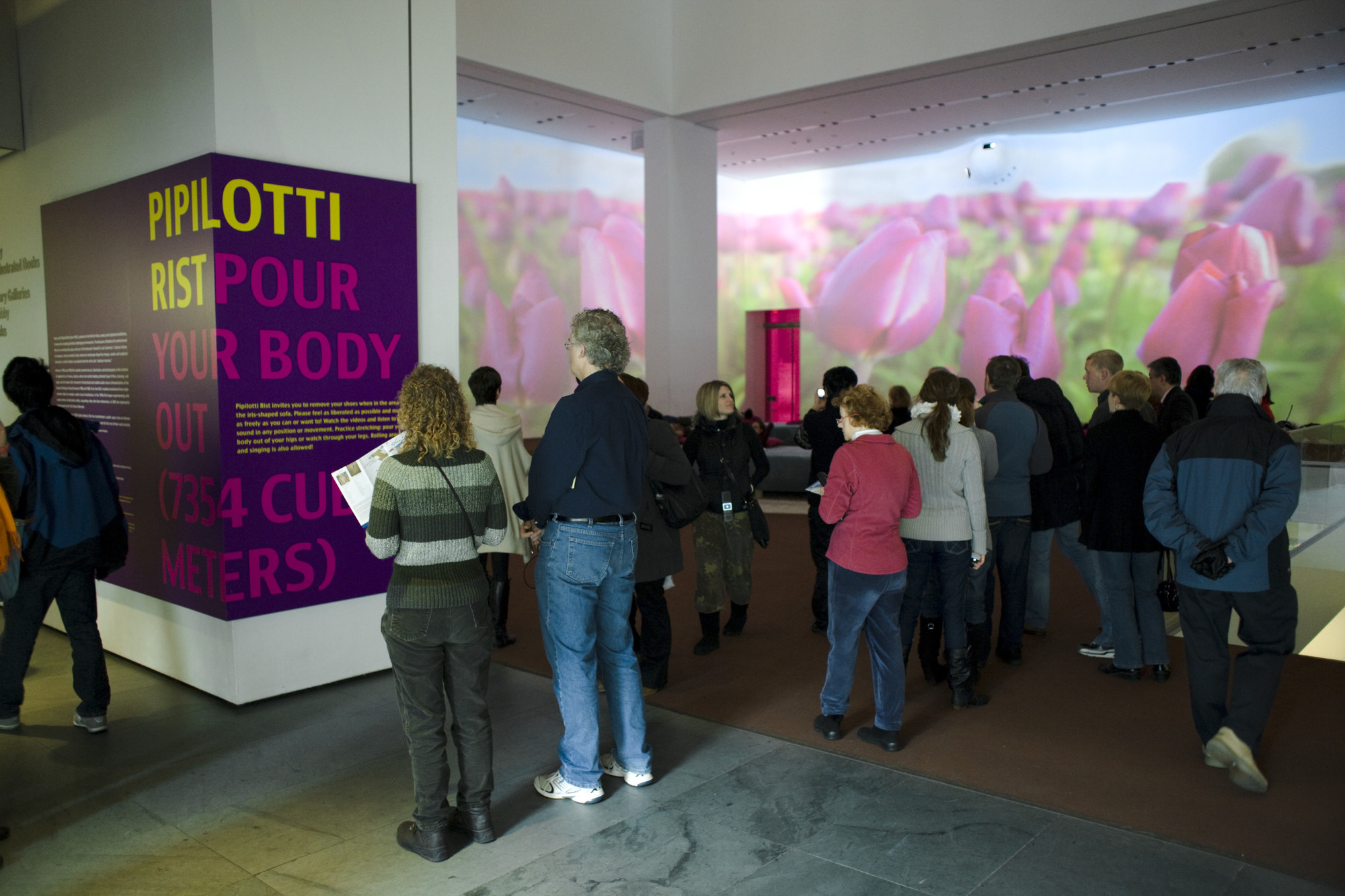 Installation view of the exhibition 