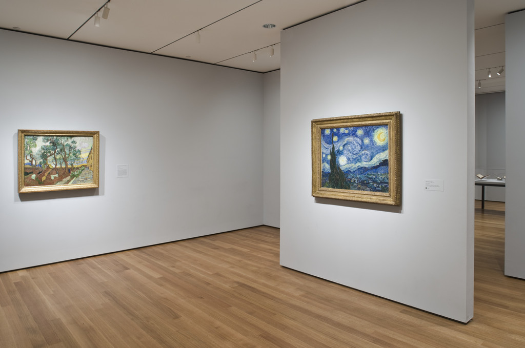 Installation view of the exhibition, “van Gogh and the Colors of the