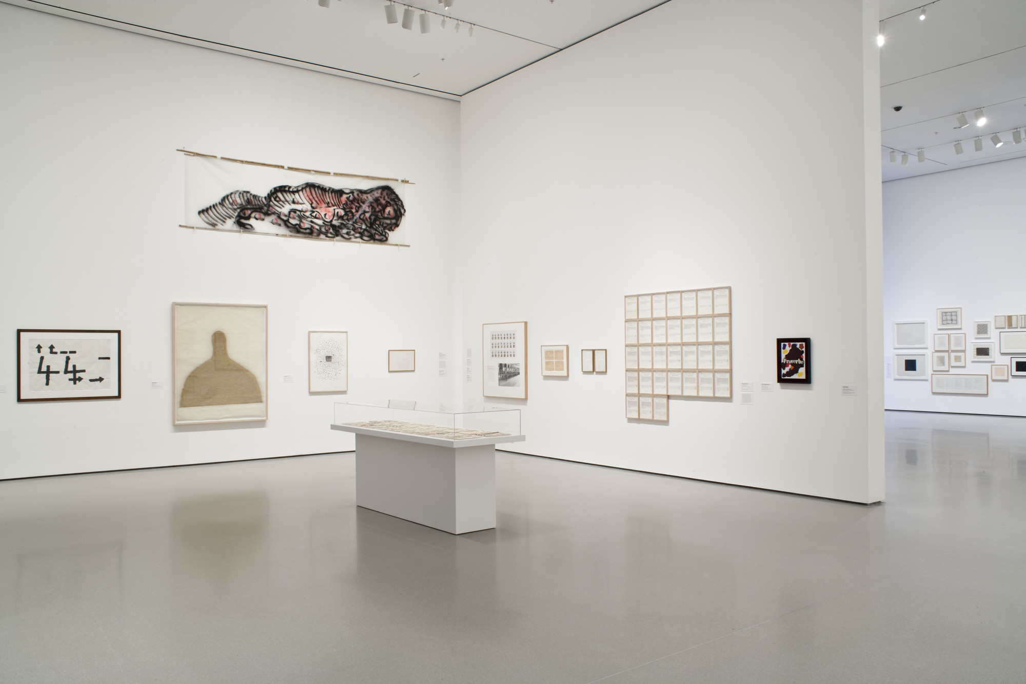 Installation view of the exhibition 