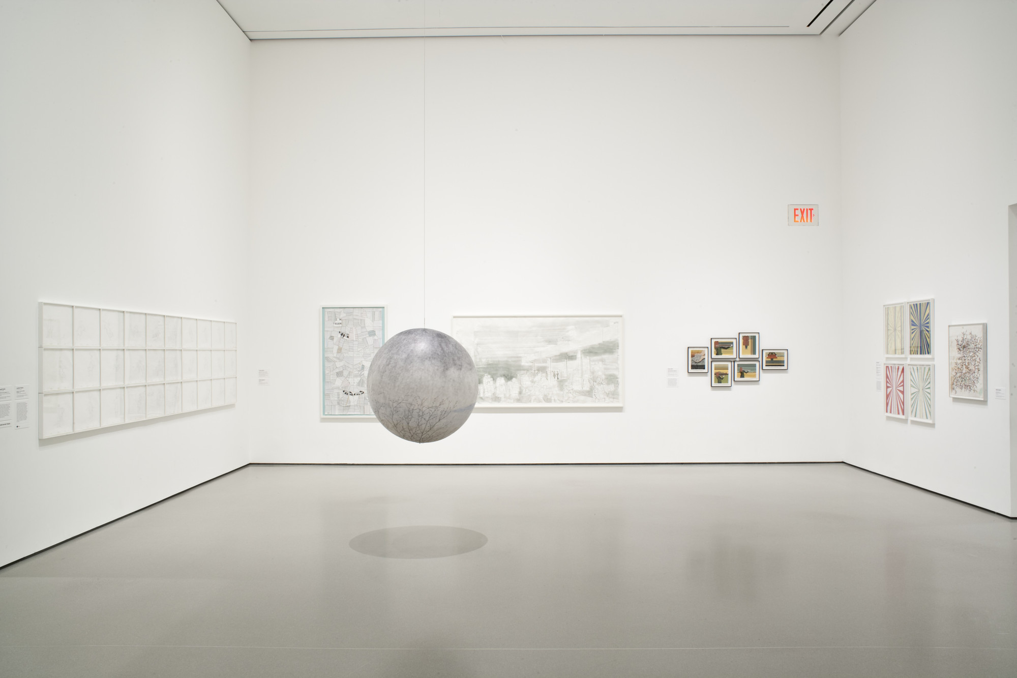 Installation View Of The Exhibition "Compass In Hand: Selections From ...