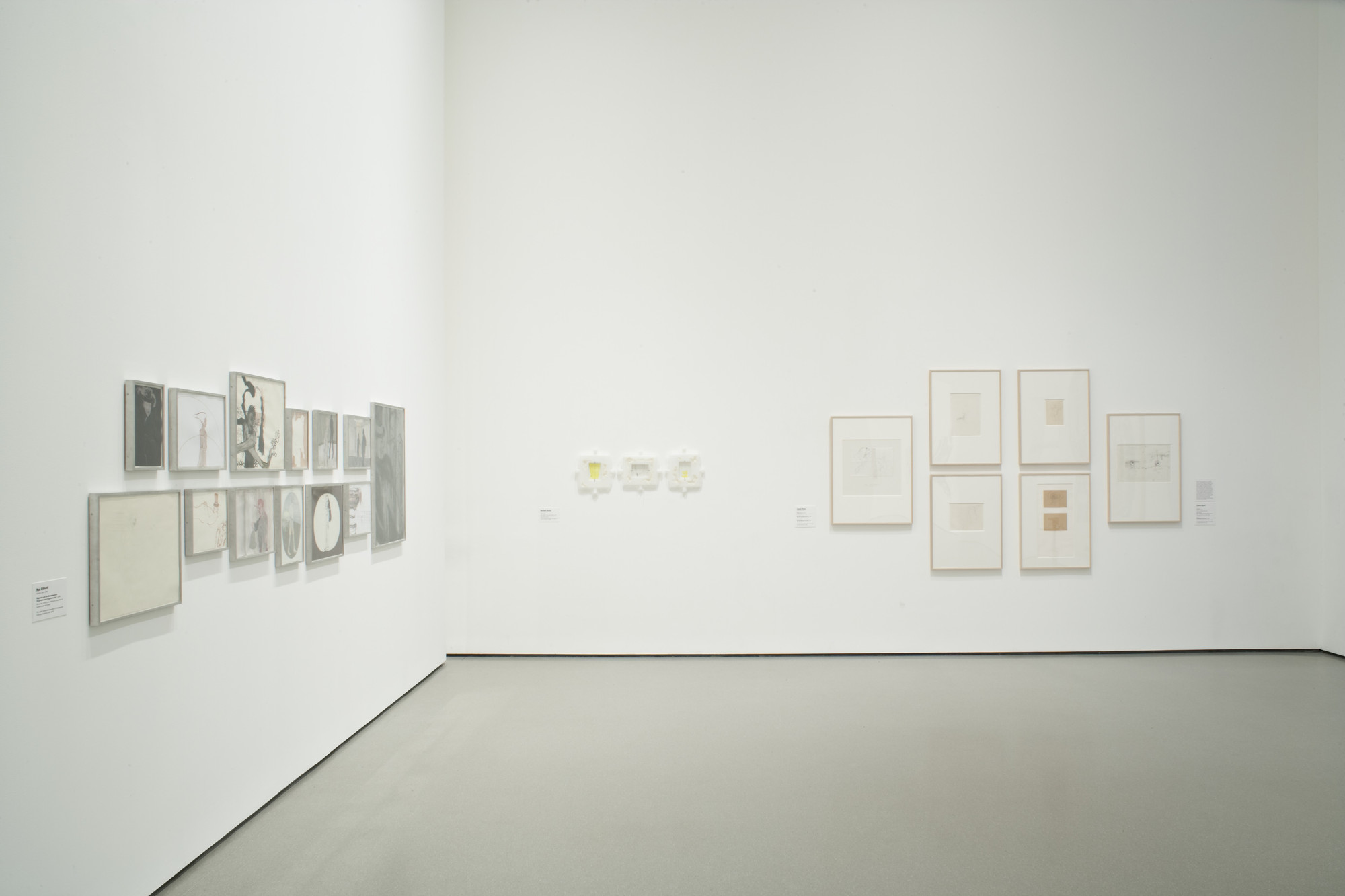 Installation view of the exhibition 