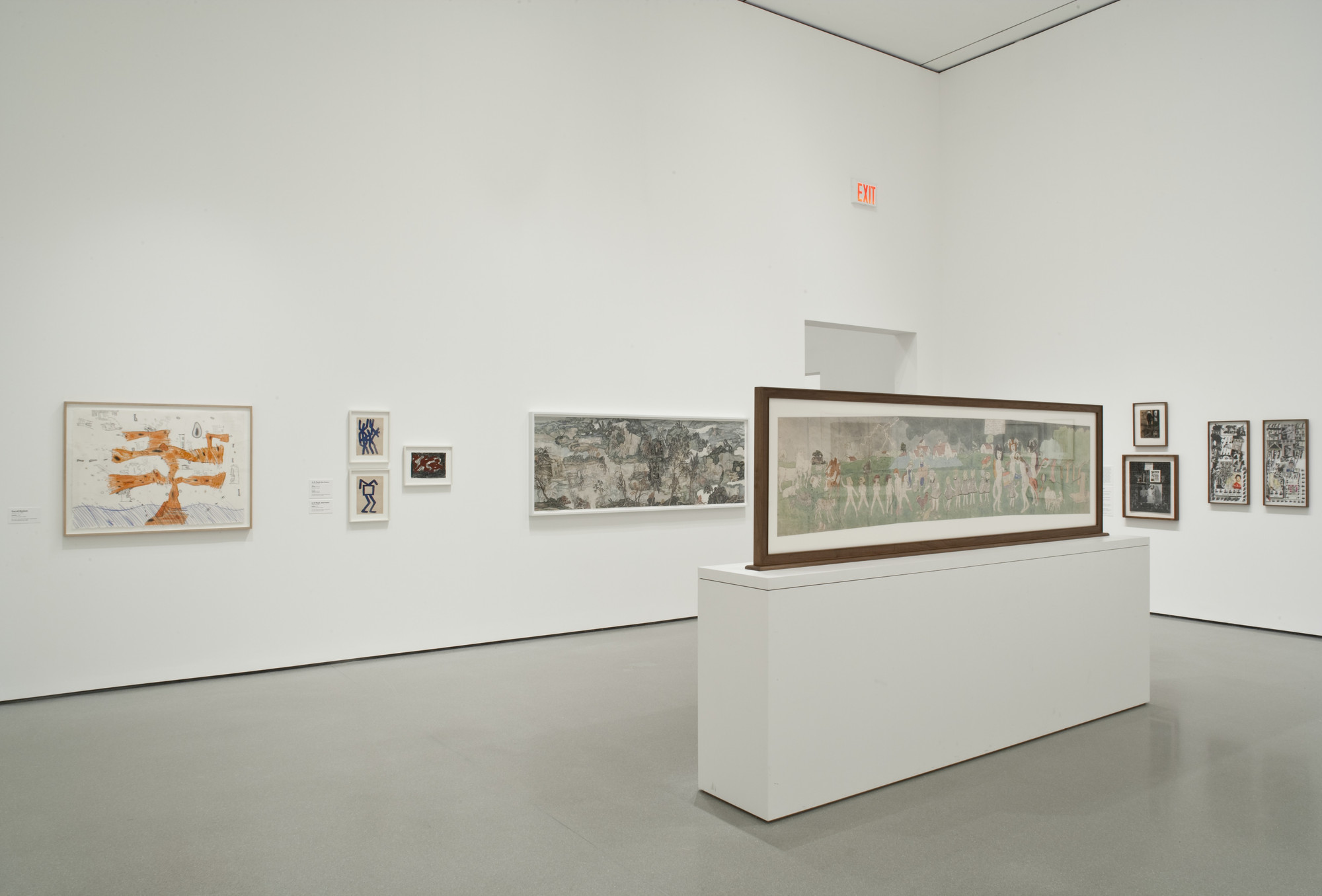 Installation view of the exhibition 