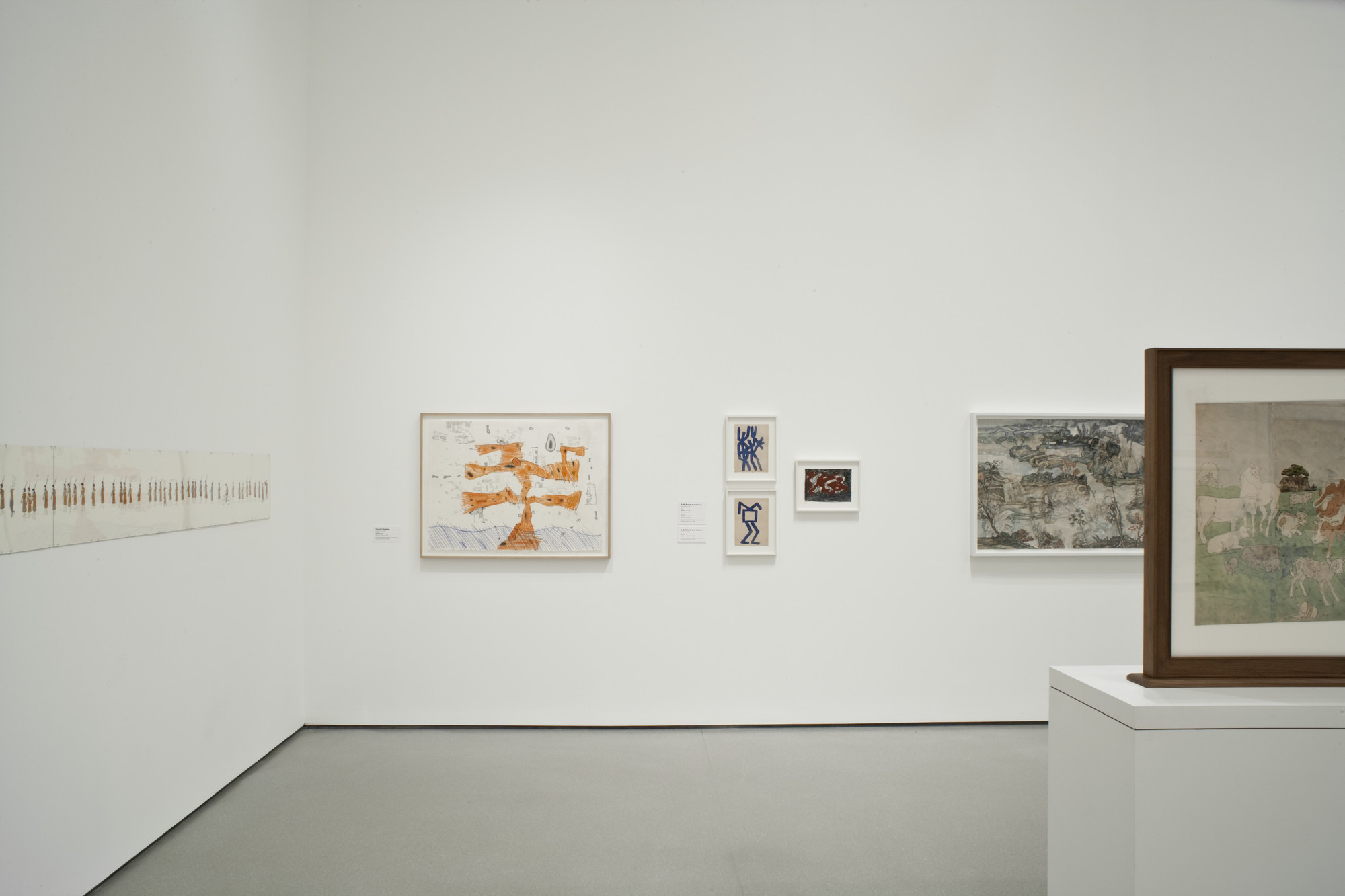 Installation view of the exhibition 