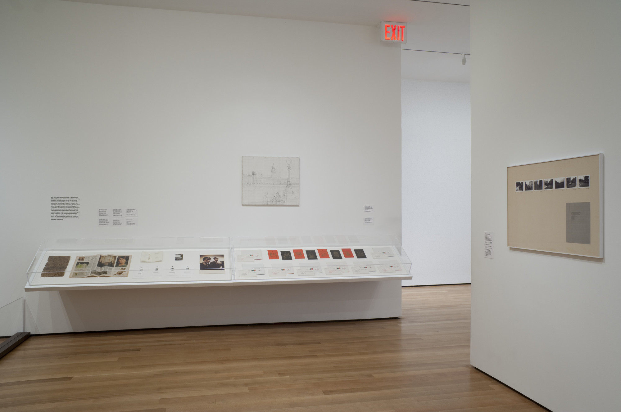 Installation view of the exhibition 