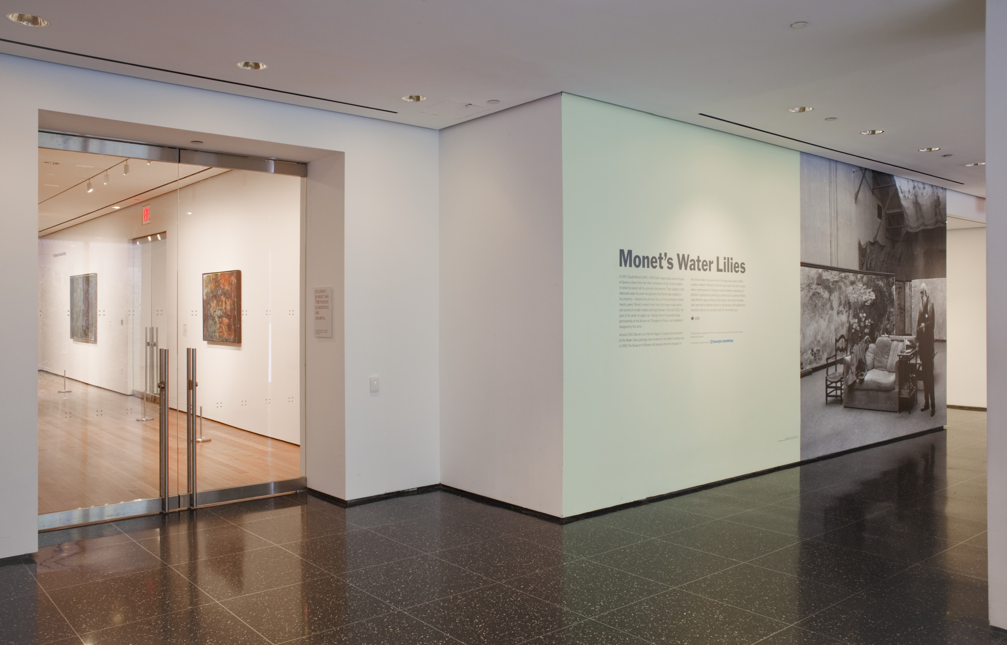 Installation view of the exhibition 