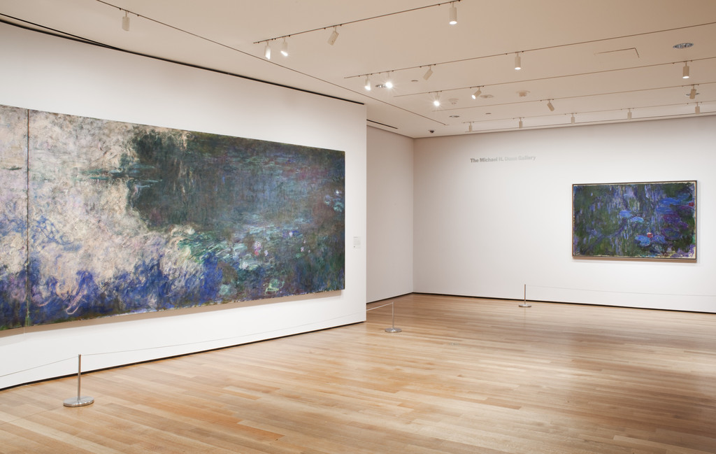 Installation View Of The Exhibition, “monet’s Water Lilies” 