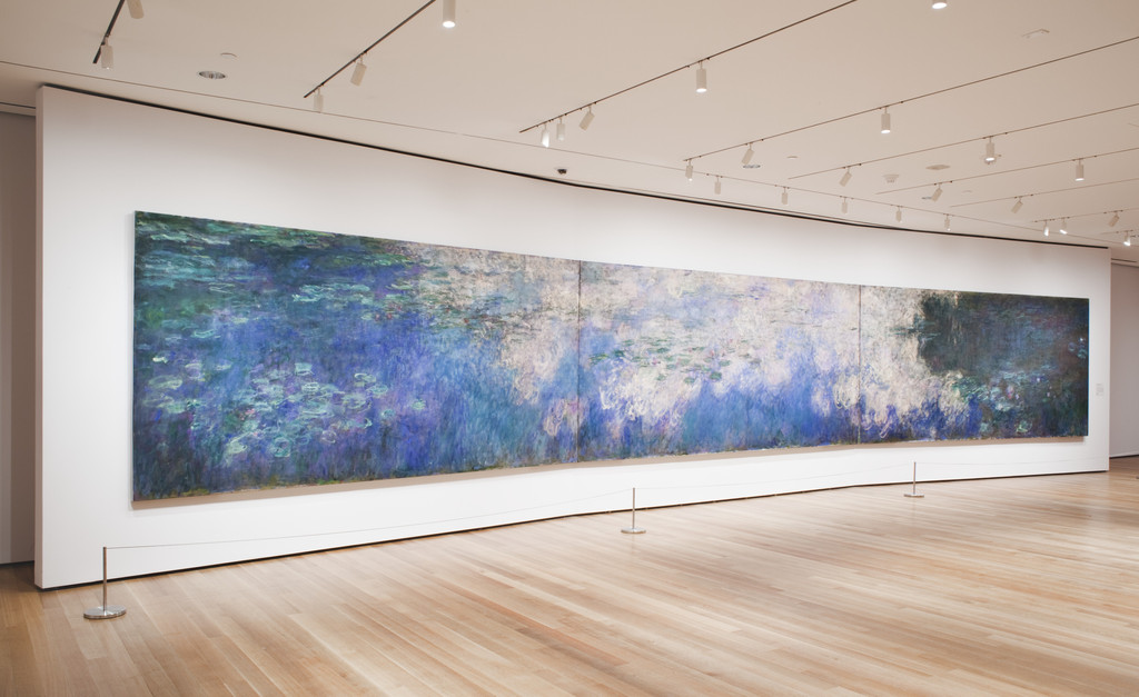 Installation View Of The Exhibition Monet S Water Lilies MoMA   W1siZiIsIjE2OTU1NiJdLFsicCIsImNvbnZlcnQiLCItcmVzaXplIDEwMjR4MTAyNFx1MDAzZSJdXQ 