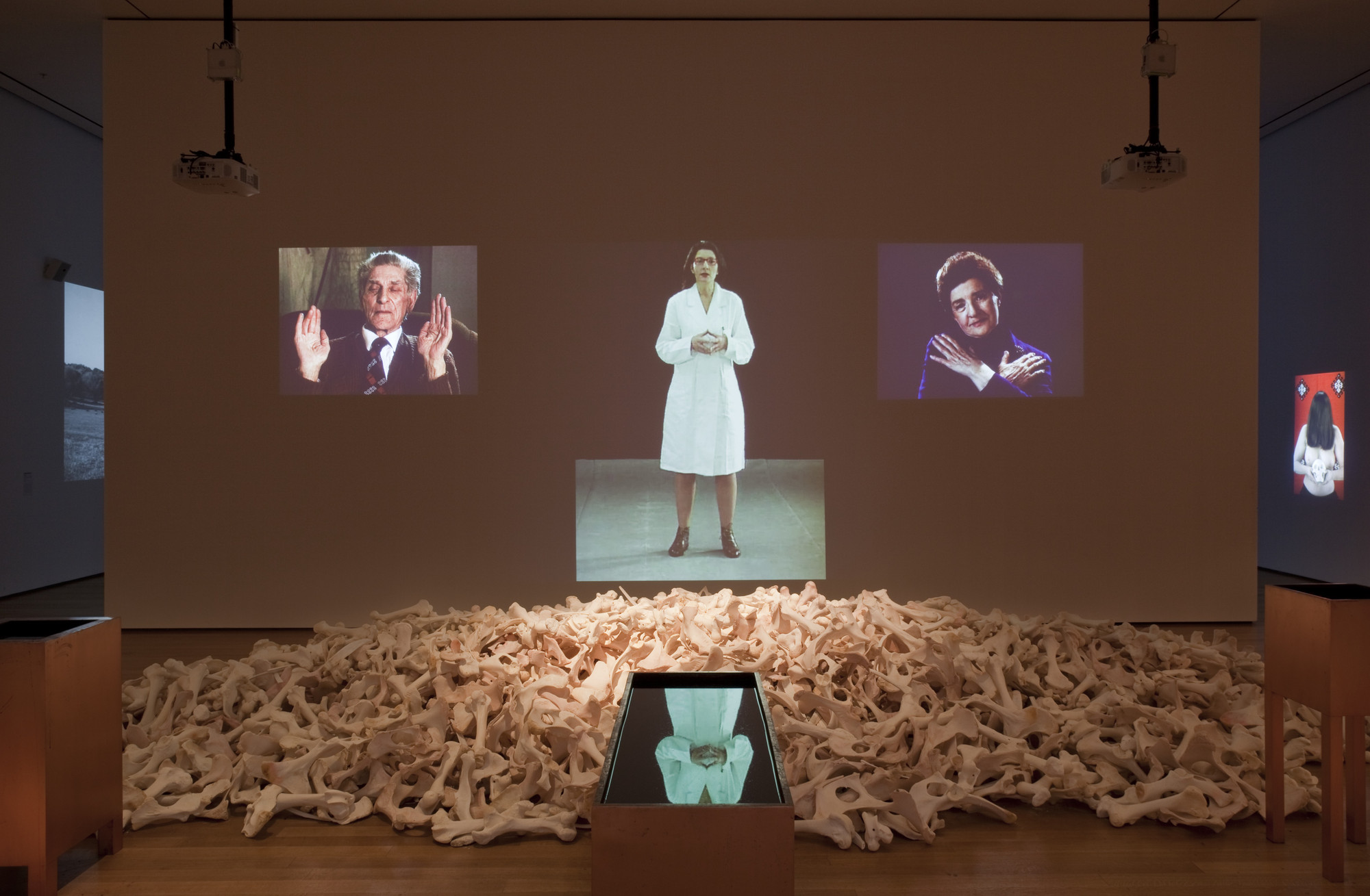 Installation View Of The Exhibition "Marina Abramović: The Artist Is ...