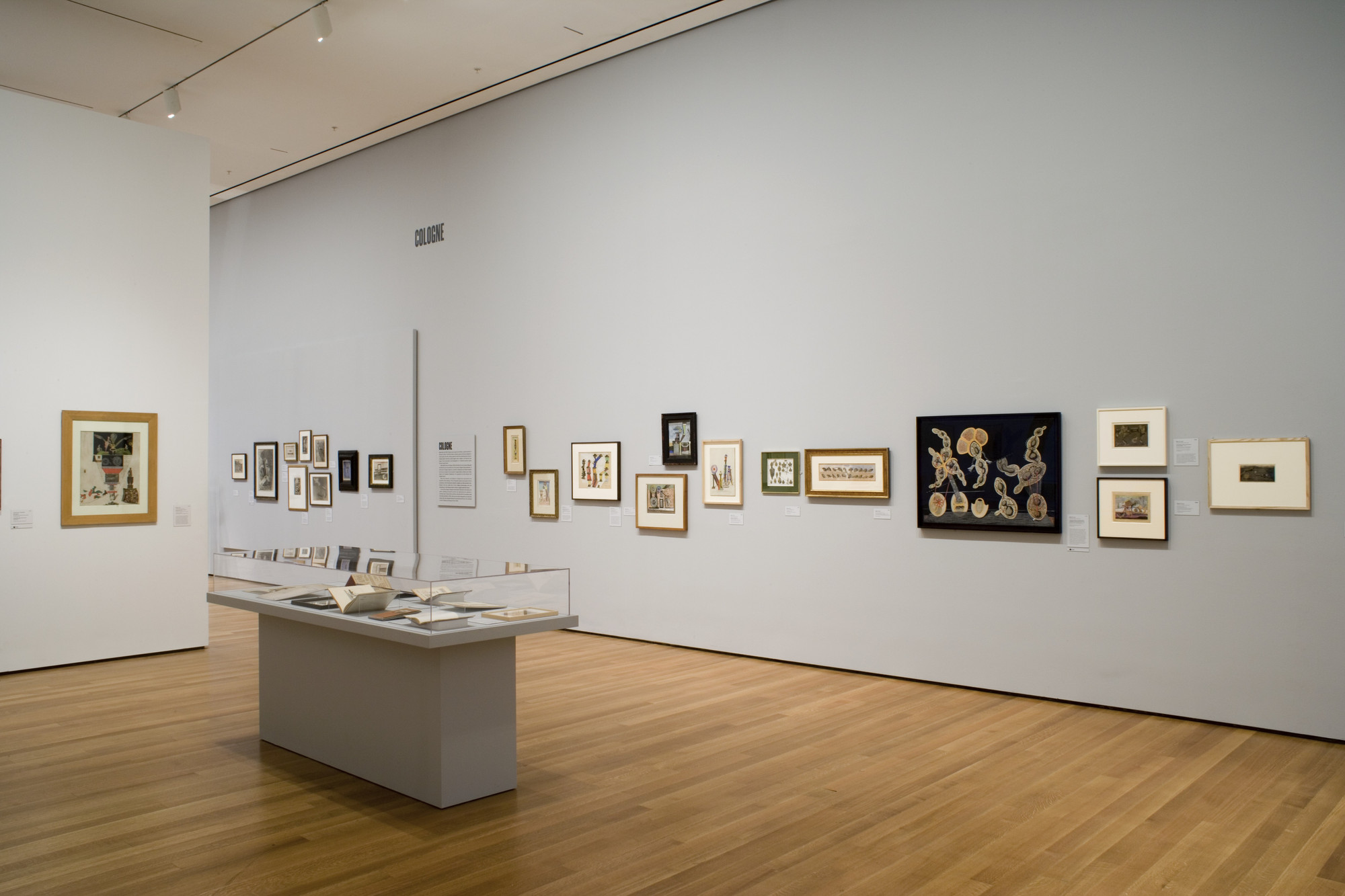 Installation view of the exhibition 